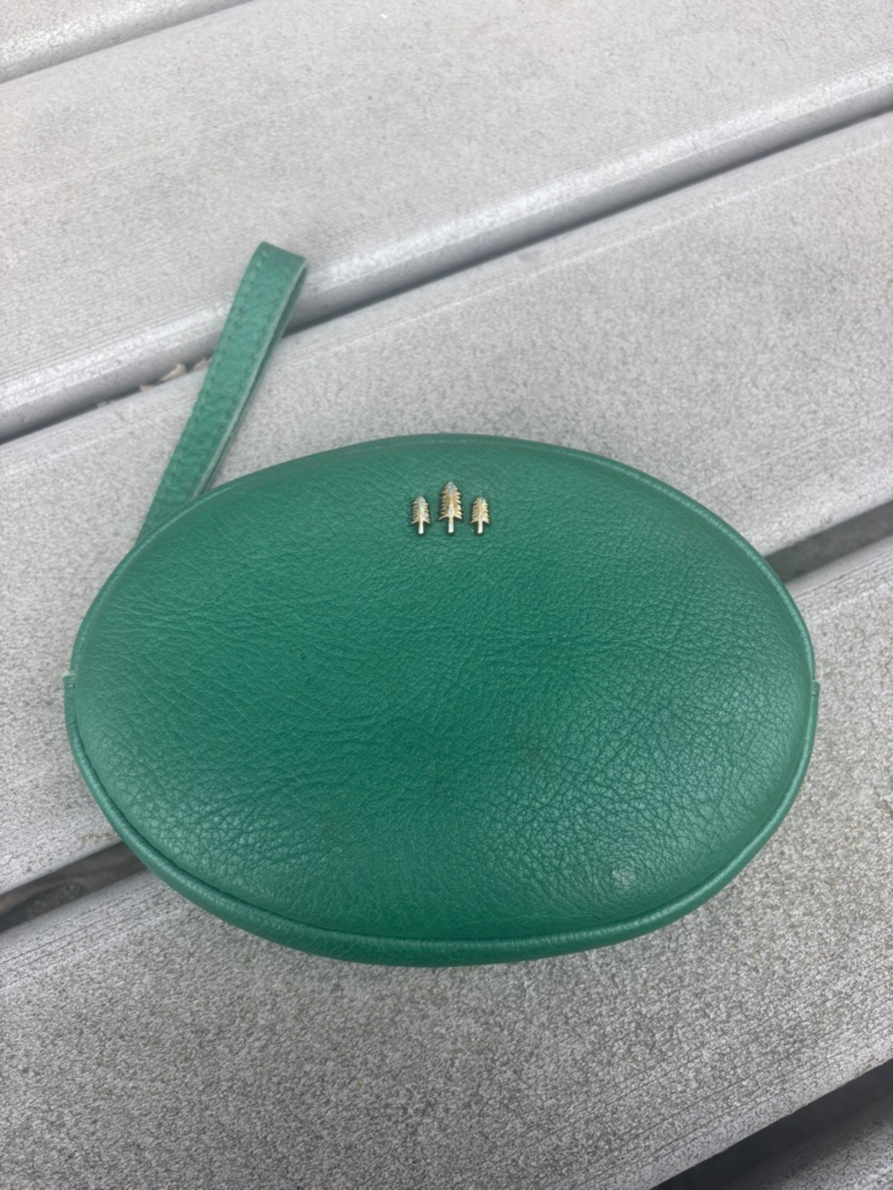 Portland Leather Goods Roswell Pouch / Wristlet - Bacalar Green 💚